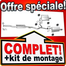 Ligne pot d'échappement pour