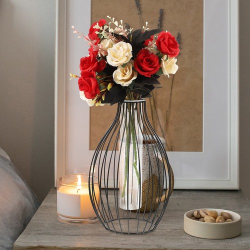 Vase fleurs éprouvettes - vase,