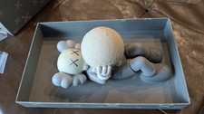 KAWS Holiday Shanghai Moon Gray Vinyl Figure 2024 - New & 100% Authentic