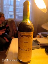 Vin ancien Mouton Cadet 1976