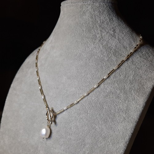 Collier très raffiné perles - collier,