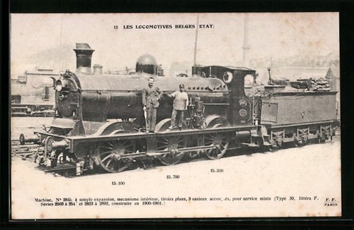 Locomotive ferroviaire belge
