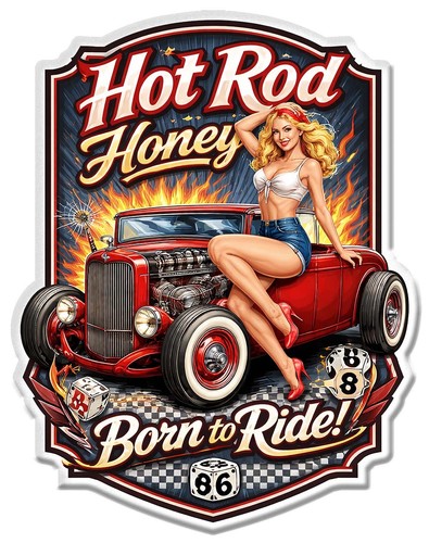 Sticker pinup hot - pinup,
