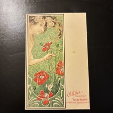 Cpa Publicitaire Creme Beurre