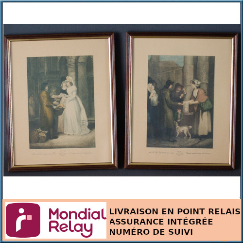 Lot anciens cadres - lot,