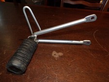 Platine repose pied arrière