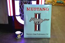 Plaque émaillée MUSTANG FORD Automobiles enamel sign