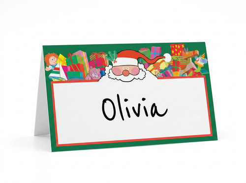 Santa dinner table - santa,