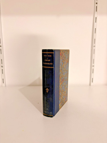 Livre relié cuir enfant - livre, l'enfant