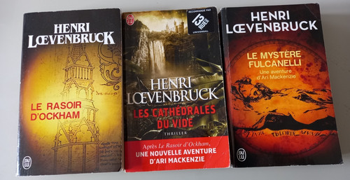 Lot trois livres henri - de,