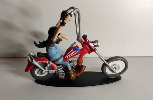 Figurine moto résine - résine, joe