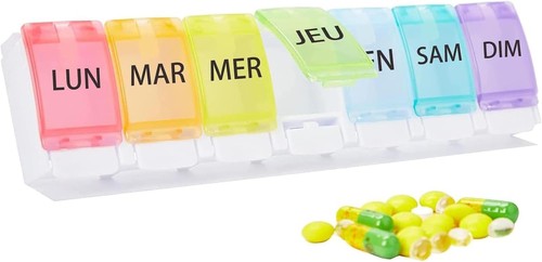 Pilulier semainier français - semainier, 7
