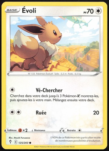 Carte pokémon évoli 125 - carte,