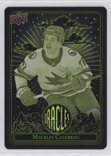 2024-25 Upper Deck Extended Series Oracles SP Rare Macklin Celebrini Rookie RC