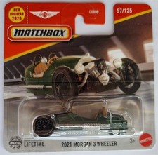 Matchbox - 2021 Morgan 3 Wheeler - Vert - 57/125 - MBX Showroom 2025 - JBR04