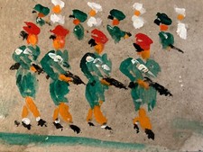 belle Peinture Soldat Portrait