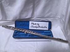 YAMAHA YFL-211 Flute / Silver-Plated Student Model / With Hard Case #2302