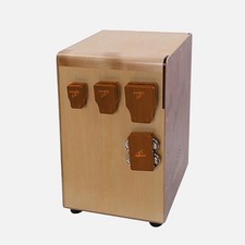 Compagnons cajon amplificateur de jeu rythmique avec cloches jingle et tambourin
