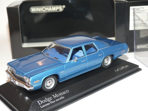 Dodge monaco 1974 bleu - dodge,