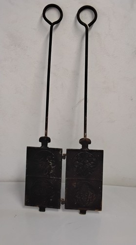 Ancien gaufrier moule - ancien, a
