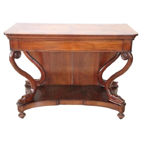 Ancienne console noyer - en,