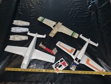 Group Of Vintage Cox Piper Cherokee Toy Plane Parts