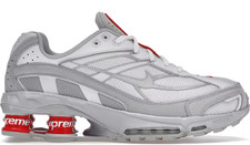 Nike Shox R4 x Supreme Blanc