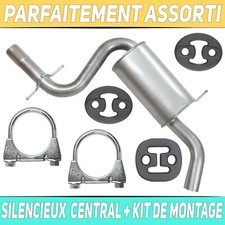 Pot d’échappement central