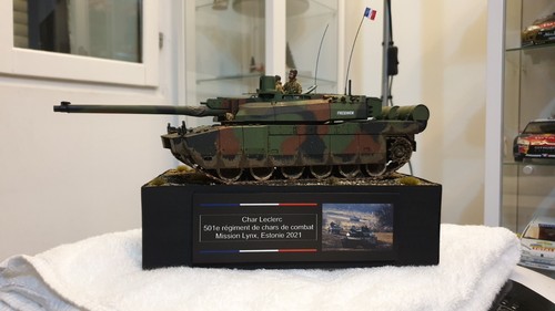 Maquette char leclerc - char,
