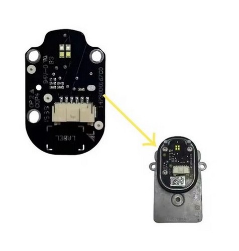 Carte electronique led gauche - carte,