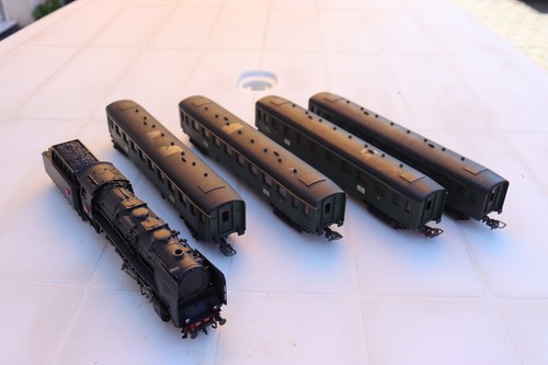 Lot locomotive vapeur - lot,