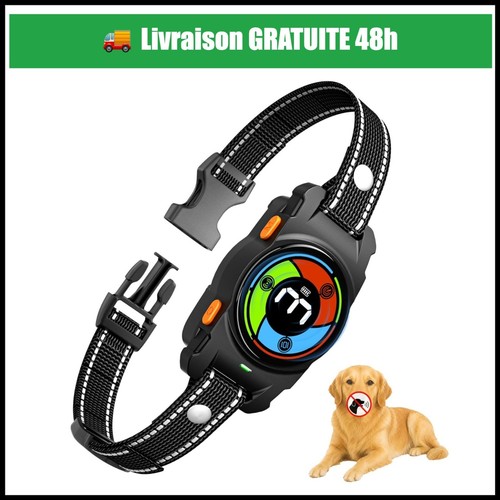 Collier anti aboiement chien - collier,