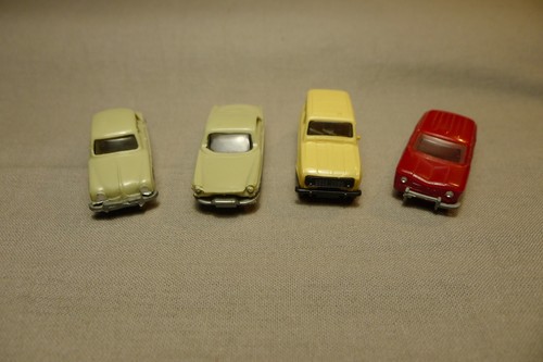 Lot de 4 véhicules - 1/87,,