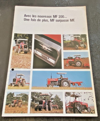 Notice publicitaire tracteur - publicitaire,