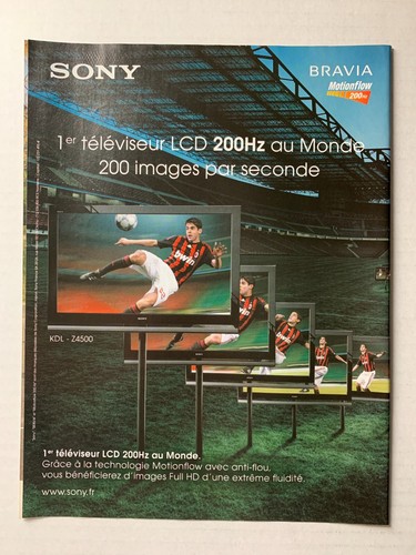 Publicite 2009 televiseur - publicite,