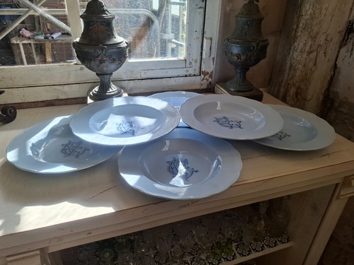 Assiettes creuses - 6,