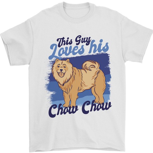 Type aime son chien chow - ce,