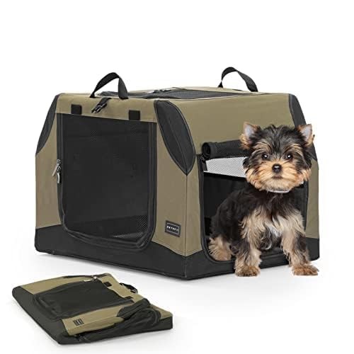 Cage pour chien pliable - pour,