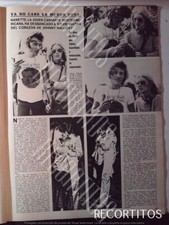 CLIPPINGS S 1685 johnny hallyday SIN LA VARTAN