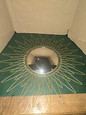 MIROIR DE SORCIERE Convexe Miroir Soleil Bombé -- Diam 47 cm