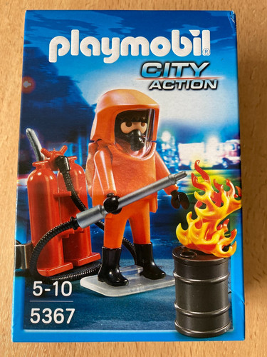 Playmobil 5367 pompier avec - playmobil,