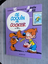 ROBA BOULE ET BILL TOME 12 CE COQUIN DE COCKER EO 1976 EN EXCELLENT ÉTAT
