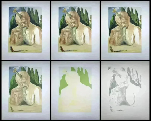 Salvador dali gravures - salvador, 6