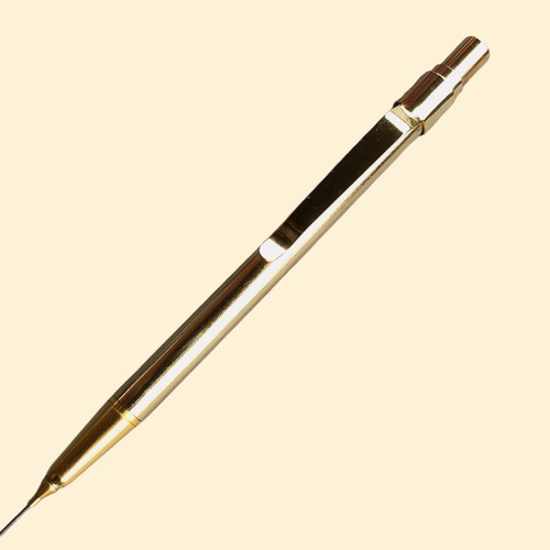 Mini porte mine doré - porte-mine, pour