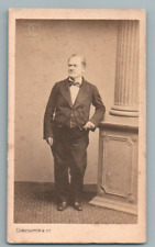 CDV Mr JOSEPH REVEILLE POSE POUR CONSTANTIN RUE CHAUCHAT PARIS PHOTO ANCIENNE