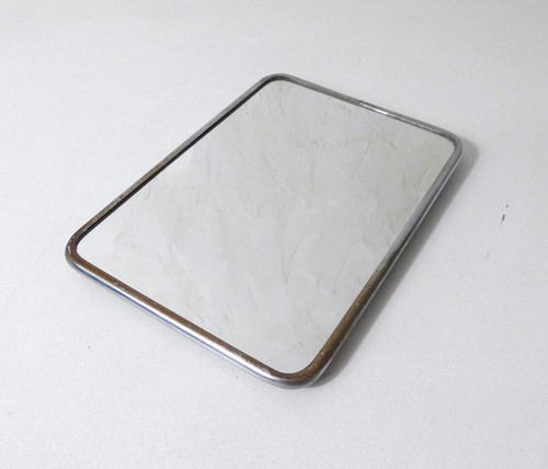 Miroir barbier métal - de,