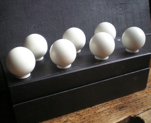 Boules bois blanc déco diy - boules,