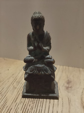 ANCIEN BOUDDHA EN BRONZE