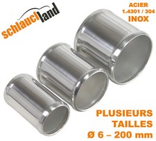 10cm TUBE DURITE ACIER INOX