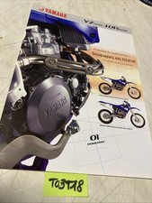 Yamaha YZ426F WR426F 2001 moto